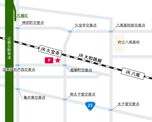 車でのアクセス