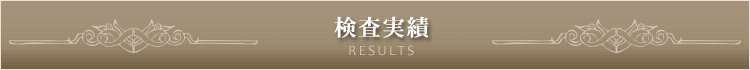 検査実績